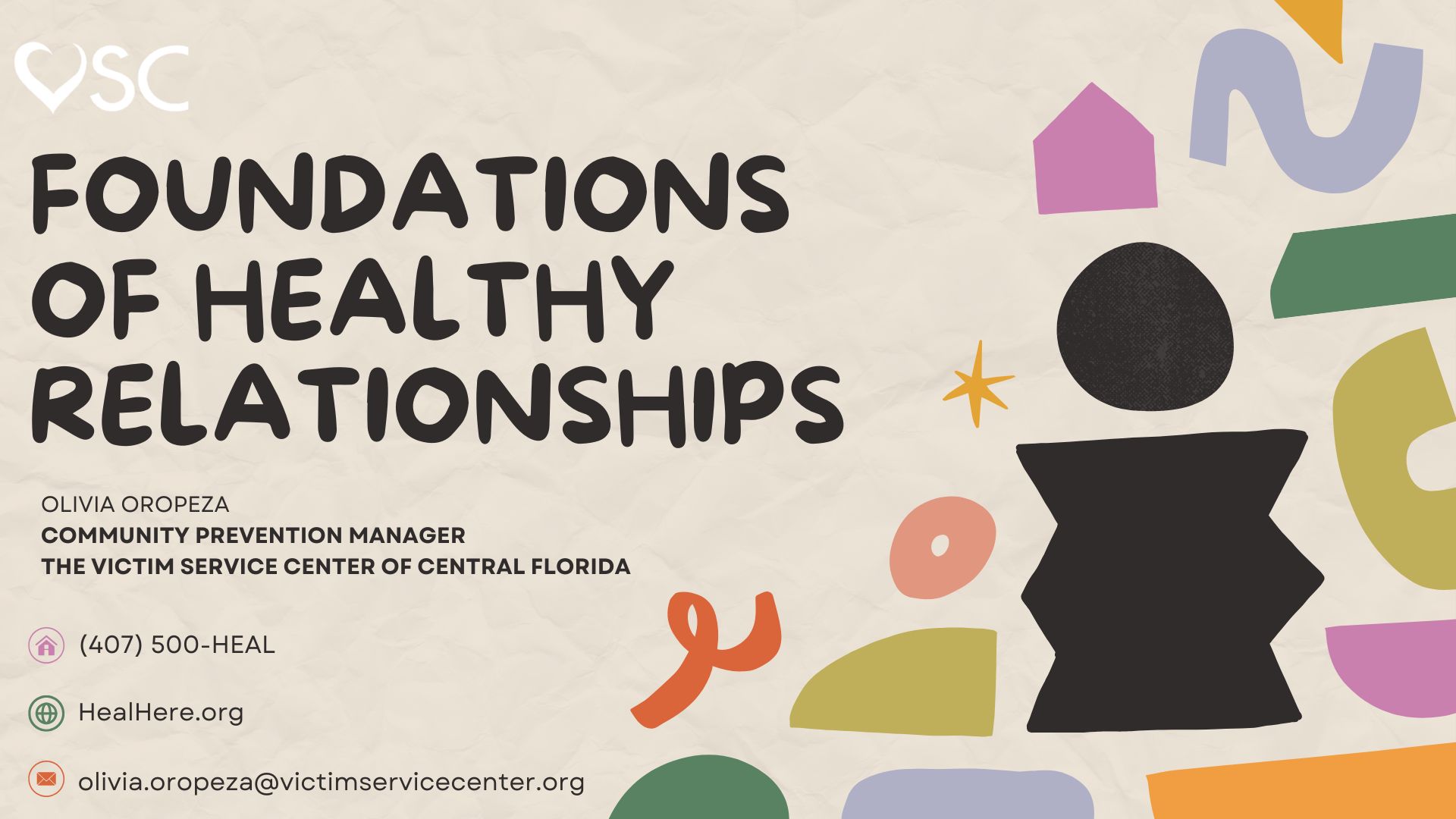 Foundations of Healthy Relationships