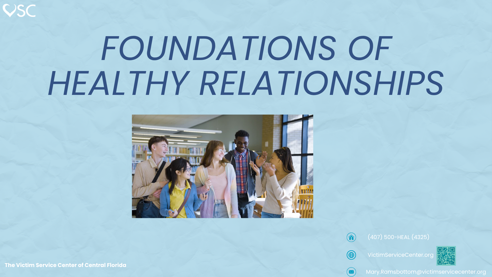 VSC Foundations of Healthy Relationships (13-18)
